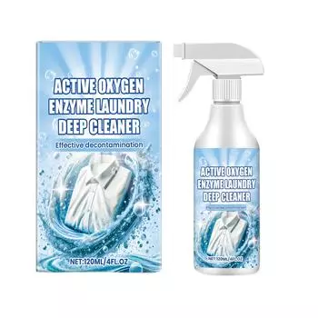 Очиститель одежды, дезактивация масляных пятен и удаление желтизны, мягкий дезактивирующий спрей для чистки одежды 120 мл One Size