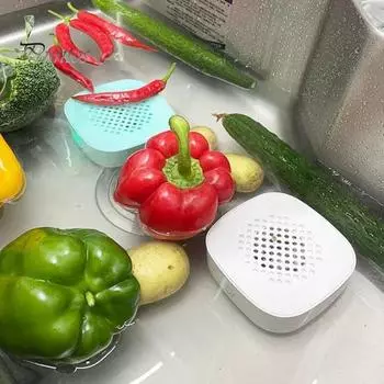 Очиститель овощей IPX7 Водонепроницаемый пищевой класс с автоматическим отключением питания Компактный размер Стиральная машина с запуском одной кнопкой Очиститель овощей и фруктов Кухонные принадлежности зелёный