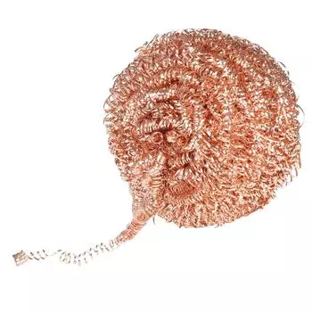 Очиститель паяльного жала из нержавеющей стали Проволочный очиститель жала паяльника Проволока для чистки жала припоя серебряный