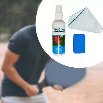 Очиститель поверхности Pickleball Paddle смывает грязь в подарок Cleaner Sponge Cloth