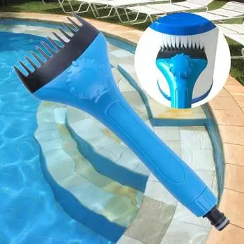 Очиститель, простая в использовании, прочная щетка для чистки картриджей спа-фильтра из АБС-пластика для использования на открытом воздухе синий