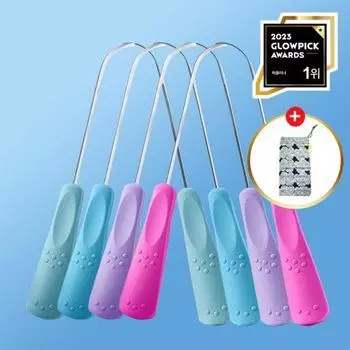 очиститель языка от drtung s, не вызывающий тошноты (сумка прилагается) (цветной случайный)