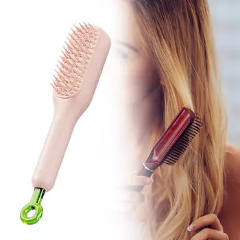 Очиститель расческа для волос щетка для чистки Красота Self расческа чистый массаж для синий