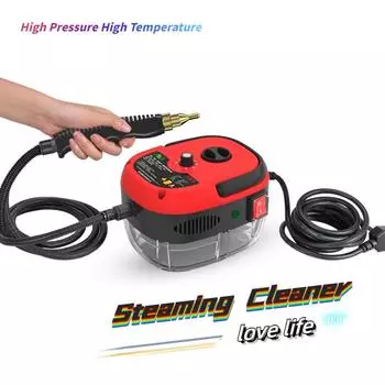Очиститель с паром высокого давления, высокая температура, кондиционер, кухонная вытяжка, автомобильный многофункциональный очиститель no accessories белый