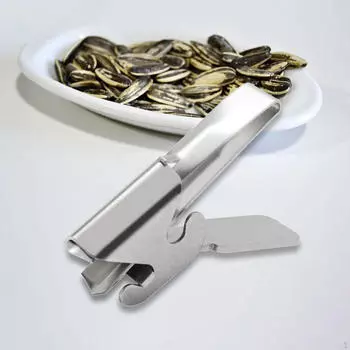 Очиститель скорлупы орехов для подсолнечника, зажимы для арахиса, прочный открывалка для фисташек, нержавеющая сталь, для домашнего использования