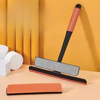 Очиститель стекла Высококачественный очиститель стекла Двухслойный инструмент «три в одном» Стеклоочиститель Инструмент для бытовой чистки Стеклоочиститель 3-in-1 window cleaner