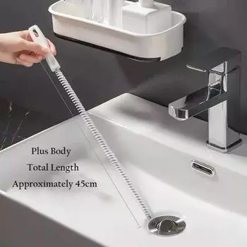 Очиститель труб, кухонная мойка, щетка для прочистки канализации, ванная комната, гибкий очиститель, инструмент для удаления засоров