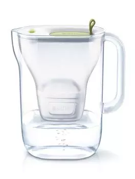 Очиститель воды Brita Water Purifier Pot Water Purifier Style Lime Maxtra Plus с 1 картриджем Original Емкость 1,4 л (Общая емкость 2,4 л) [Японский]