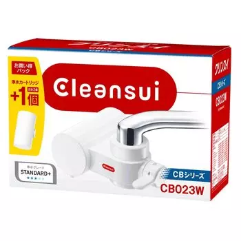 Очиститель воды Cleansui Водоочиститель прямого подключения Тип CB Серия Компактная модель с 2 картриджами CB023W-WT