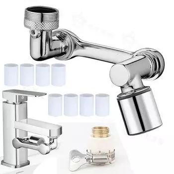 Очиститель воды CMD с прямым краном, вращающимся и качающимся, с подачей воды на 1080 градусов, корпус для кухонного душа, 8 картриджей, кран, душ, тип,