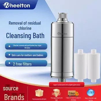 Очиститель воды для душа и ванны Wheeldon: Мощный дехлорирующий фильтр для детских ванн Filter Elements