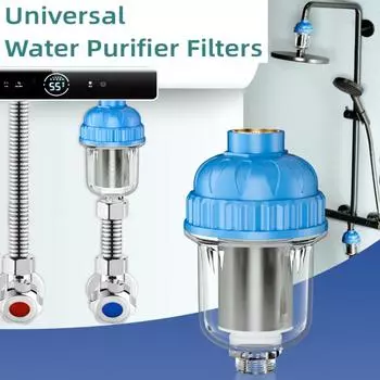Очиститель воды на выходе, фильтр для крана, распылительная головка для душа, сито для стиральной машины, кран для кухни, ванной, туалета, аксессуары