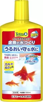 Очиститель воды Tetra Goldfish Water Maker 500 мл Содержит увлажняющие, очищающие от накипи и защищающие слизистую оболочку вещества, активизирующие фильтрацию, содержит витамины и тяжелые металлы для воды