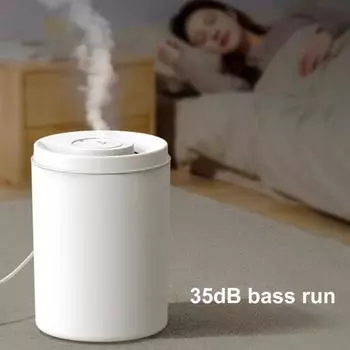 Очиститель воздуха 5л, высокая производительность, тонкое распыление, электронные двойные порты, три передачи, прибор для глубокого увлажнения, автоматический ароматизатор, товары для дома белый