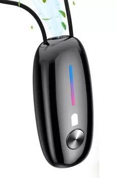 Очиститель воздуха Очиститель воздуха на шее Удаляет и другие неприятные запахи в отрицательном ионном очищает воздух Подвесной, портативный, маленький, пыльца, дым, запах, воздух,