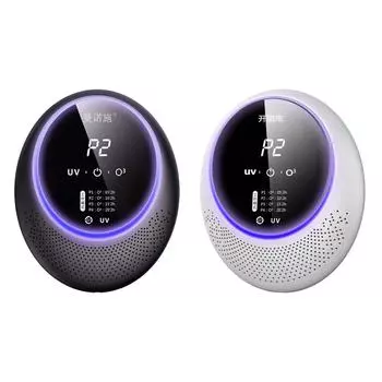 Очиститель воздуха Прочный Удаляет Запах Домашних Животных Очистка Воздуха Для Автомобиля Офиса Путешествия чёрный