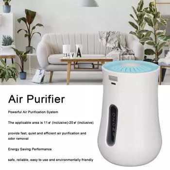 Очиститель воздуха удаляет запахи мощный энергосберегающий безопасный надежный портативный очиститель воздуха для дома автомобиля белый