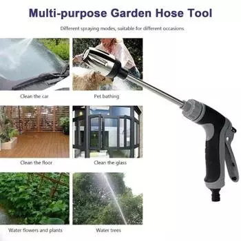 Очиститель высокого давления с вращающейся на 360 градусов насадкой Эргономичный дизайн Простота в эксплуатации Многоцелевой автомобиль