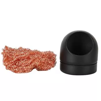 Очиститель жала паяльника Очиститель сварочных сопел Металлические шарики из проволоки с основанием Black чёрный