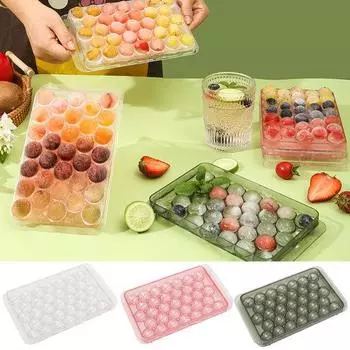 Очистка лотка для кубиков льда Изготовление кубиков льда вручную зелёный