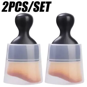 Очистка вентиляционных отверстий автомобиля Мягкая щетка с корпусом Инструмент для чистки салона автомобиля Искусственная автомобильная щетка Удаление пыли из щелей автомобиля Детейлинг автомобиля A-1PCS чёрный