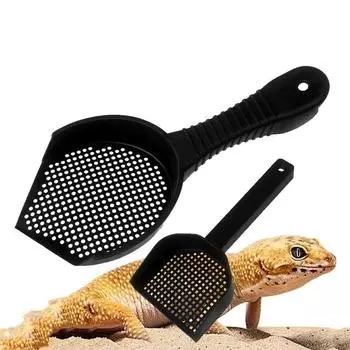 Очистка змеиного сита, совок с маленькими отверстиями, пластиковая лопата, новая лопата для кошачьего туалета Small