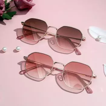 Очки 63020 Большие солнцезащитные очки для физической стрельбы для взрослых, металлические солнцезащитные очки