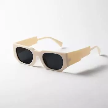 Очки 95160 квадратная маленькая оправа ретро маленькие солнцезащитные очки мужские, солнцезащитные очки женские