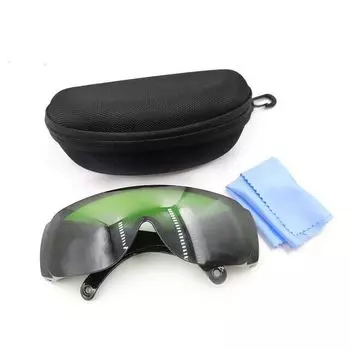 Очки Alfawise для защиты от лазерного излучения зелёный