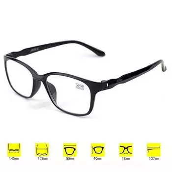 Очки Charm Eyeglasses Anti Reading Rays с очками +1.5-+4.0 Presbyopia Mens +1.5 синий