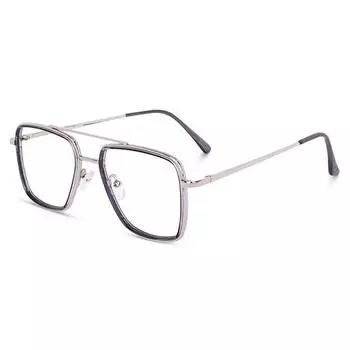 Очки Dervin Blue Light Blocking Blue Cut Zero Power с антибликовым покрытием, квадратные, оправа для защиты глаз от УФ-излучения с помощью компьютера/планшета/мобильного телефона/ноутбука