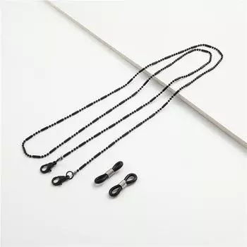 Очки Diy аксессуары женские солнцезащитные очки цепочка цилиндр бусина цепочка анти-падение очки шнур ожерелье