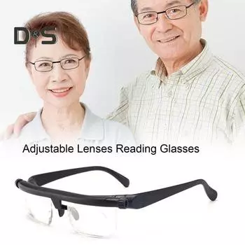 Очки для чтения Flex Focal с регулируемым циферблатом Flex Vision Очки для пожилых людей для чтения и телевидения в путешествиях B