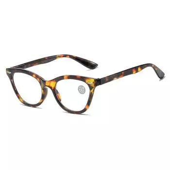 Очки для чтения «кошачий глаз» с анти-синим светом, весенние очки в стиле ретро, очки для пресбиопии для мужчин и женщин, диоптрии + 1,0 + 2,0 + 2,5 3,0 3,5 + 4,0 250