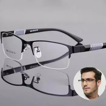 Очки для чтения Ретро Деловые очки для дальнозоркости Анти-синий свет Очки для чтения 1