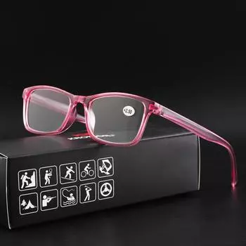 Очки для чтения с анти-синим светом, мужские и женские ретро-черные очки в оправе +1