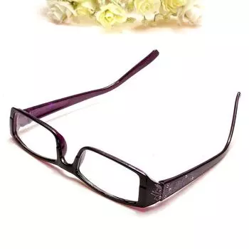 Очки для чтения с бриллиантами, прямоугольные полнокадровые маленькие шарфы из смолы с цветочным принтом, женская мода ручной работы +3.5 красный