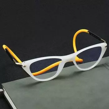 Очки для чтения с подвесной линзой, очки для чтения с защитой от синего света, элегантные удобные очки для защиты глаз от ультрафиолета Strength 1