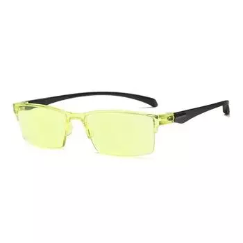 Очки для чтения с серыми линзами и защитой от синего луча, умные очки с автофокусом и полуоправой, компьютерные очки для ближнего и дальнего света для +100-+500