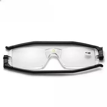 Очки для чтения с вращением на 360 градусов, очки с линзами для ПК, очки для чтения унисекс без оправы