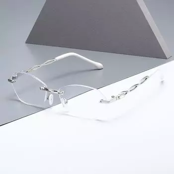 Очки для чтения с защитой от синего света, блестящие защитные очки с бриллиантами, женские элегантные удобные очки, очки для ухода за зрением + 4,0 Strength 1