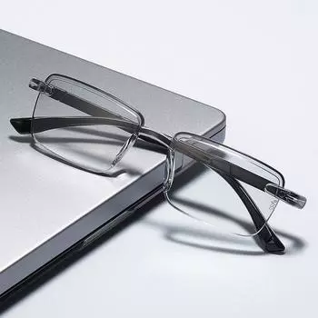 Очки для чтения с защитой от синего света Urltra-Light Eye Protection Women Elegant Eyeglasses Eyeglasses для дальнозоркости +1 +4 Strength 1