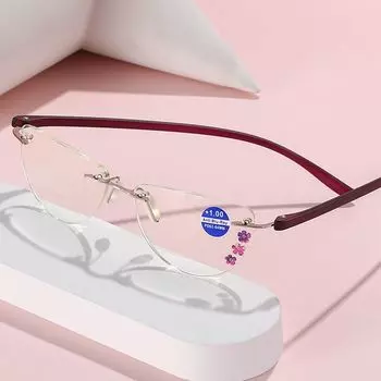 Очки для чтения Urltra-Light с защитой от синего света, женские элегантные удобные очки Strength 1