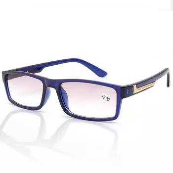 Очки для чтения в стиле ретро, очки для дальнозоркости, унисекс, антисиние очки, увеличительные очки для родителей +1.0 чёрный