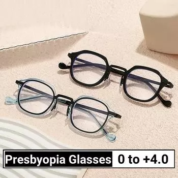 Очки для чтения в стиле стимпанк, роскошная черепаховая оправа, очки для пресбиопии, защита от синего света, оправа для зрения от 0 до +4,0 0