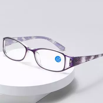 Очки для чтения высокой четкости, пресбиопические ретро-линзы, увеличительные очки для мужчин, диоптрии +1,0~+4,0, модные, портативные, женские +2.0 Style2 красный