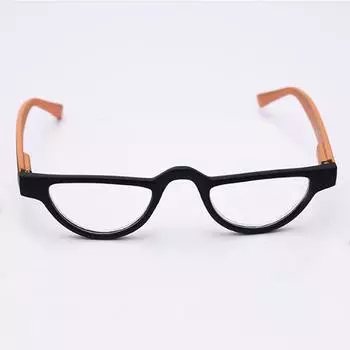 Очки для чтения, женские и мужские очки в стиле ретро, маленькие кошачьи глаза, модные сверхлегкие ПК-оправа, прозрачные линзы для дальнозоркости, ручная работа +2.0 красный