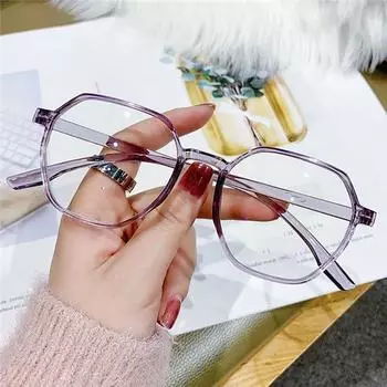 Очки для чтения, женские многоугольные очки, очки для пресбиопии, класс от 0 до +3,0, очки высокой четкости с защитой от синего света для пожилых людей 200