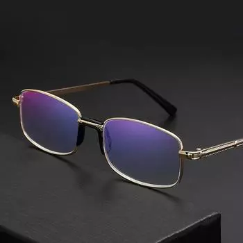 Очки для чтения, женские очки унисекс с защитой от синего света, очки для дальнозоркости, модные ультралегкие удобные очки в оправе Strength 1