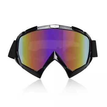 Очки для езды на мотоцикле, ветрозащитные и пылезащитные очки для занятий спортом на открытом воздухе для мужчин и женщин, дышащие, в любое время года. серый